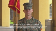 MCRD SD, Echo Company, Honor Graduate