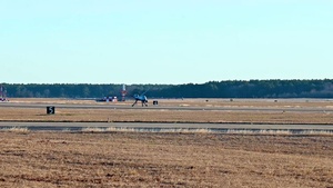 U.S. Air Force MQ-9 Reaper lands at Shaw for the first time ever