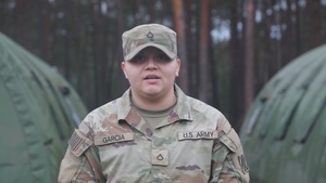 Sustainment Soldiers give Shoutouts to families