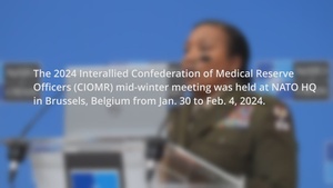 MG Lynn, BG Marrast Host give keynote speeches at 2024 CIOMR