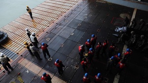 USS Gunston Hall Conducts Small Boat Operations with Members of Le Bataillon de Fusiliers Marins (BFM) Détroyat During Steadfast Defender 24