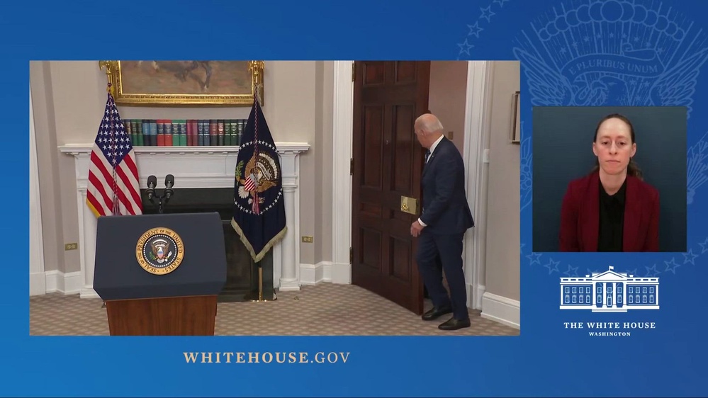 DVIDS - Video - President Biden Delivers Remarks On The Reported Death ...