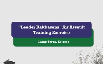 Task Force Marne, Estonian Defense Forces conduct air-assault training in Estonia