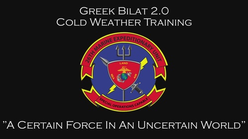 Any Clime, Any Place: 26th MEU(SOC), 32nd Marine Brigade integrate during Greek Bilat 2.0
