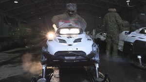 U.S. Marines from II Marine Expeditionary Force participate in Snow Mobile training during Nordic Response 24