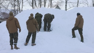 U.S. Marines with 2nd Marine Aircraft Wing conduct a four-day cold-weather training course (B-Roll)
