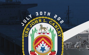 USS John L. Canley Commissioning