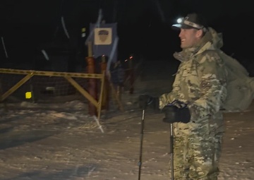 10th Mountain Division Soldiers, Civilians Commemorate WWII Legacy with Uphill Ski Challenge B-Roll