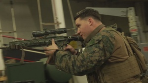 BLT 1/1 conducts cross training aboard the USS America