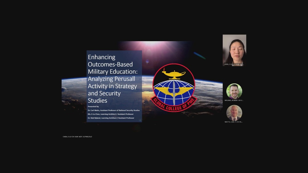 DVIDS - Video - Enhancing Outcome-Based Military Education: Analyzing ...