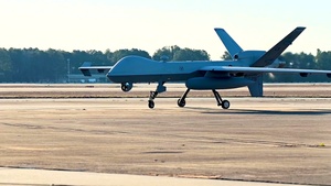 U.S. Air Force MQ-9 Reaper Lands at Shaw AFB for the First Time Ever