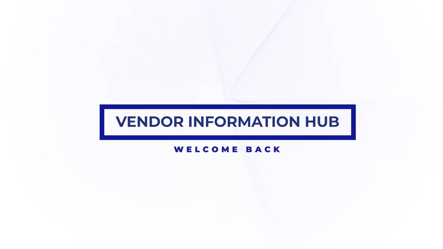 Vendor Information Hub