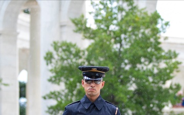 Sentinels Stand Watch at The Tomb of the Unknown Soldier