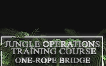 Jungle Operations Training Course Knots - One-Rope Bridge