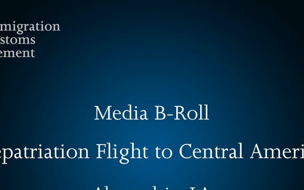 ICE conducts single adult, family unit removal flights