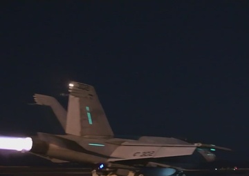 IKE Conducts Flight Operations in the Red Sea