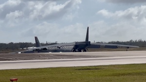 Bomber Task Force departs from Guam