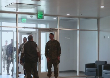 Sgt. Maj. of the Marine Corps Visits Camp Lejeune WARR Center