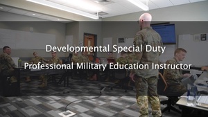 Developmental Special Duty - Airman Leadership School Instructor