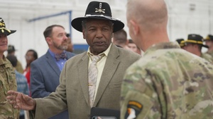 Eldridge Johnson Jr. Distinguished Flying Cross award ceremony b-roll