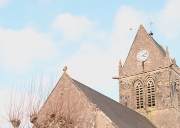 B-Roll 80th D-Day Anniversary: Sainte-Mere-Eglise
