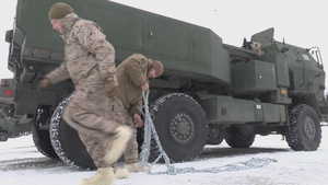 ARCTIC EDGE 24: BGen Good, SgtMaj McDonald Visit Fox 2/14 Marines