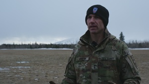 Commanding General and Command Sergeant Major talk JPMRC