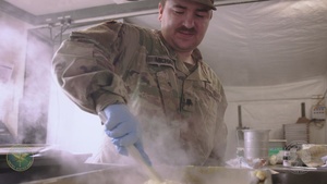 Headquarters and Headquarters Company181 Brigade Support Battalion Cooking the Competition