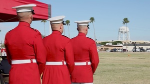 Battle Color Detachment performs on MCAS Yuma