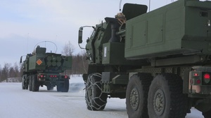 U.S. Marines of 2nd Battalion, 10th Marine Regiment train with HIMARS in Norway in preparation for Exercise Nordic Response 24 (B-roll)