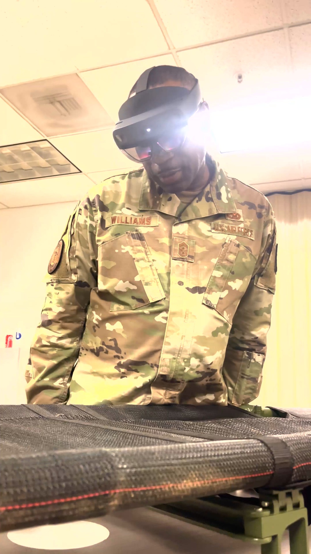 DVIDS - Video - U.S. Air Force CCM Experiences Virtual Reality Medical ...