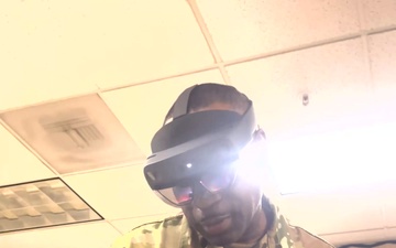 U.S. Air Force CCM Experiences Virtual Reality Medical Training At 163d ATKW