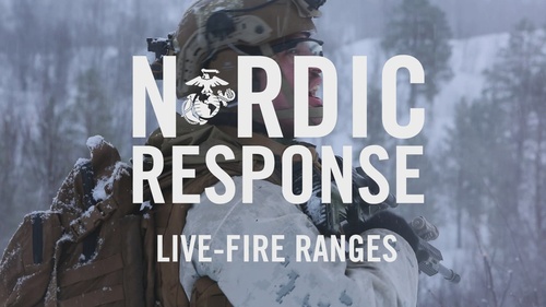 U.S. Marines with 1st Battalion, 2nd Marine Regiment conduct live-fire ranges in Norway in preparation for Exercise Nordic Response 24