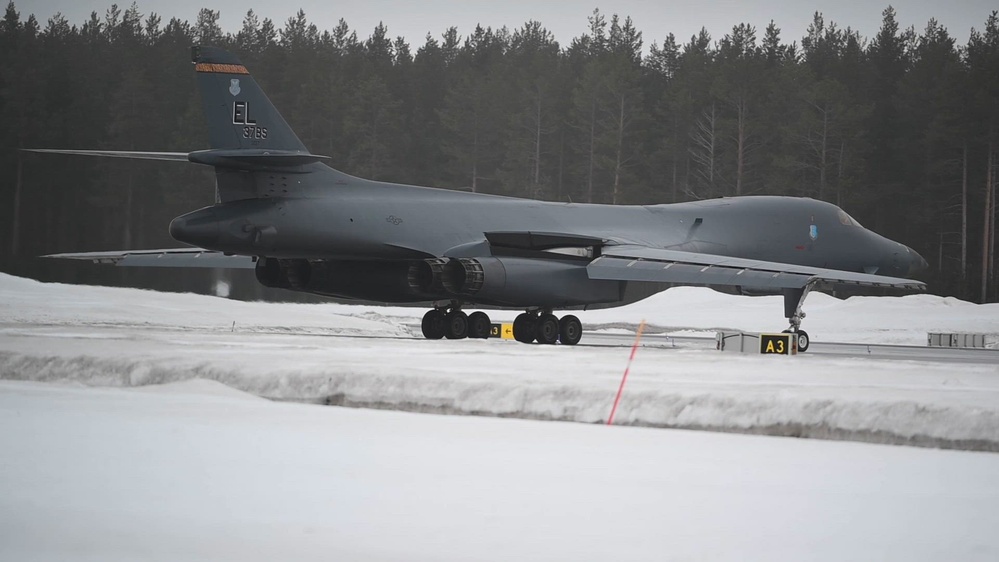 DVIDS - Video - Bomber Task Force 24-2 B-1B take-off