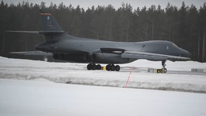Bomber Task Force 24-2 B-1B take-off