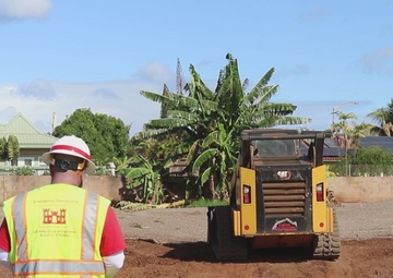 First Erosion Control Operation in Lahaina