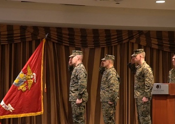 Marine Innovation Unit Senior Enlisted Advisor Post and Relief Ceremony