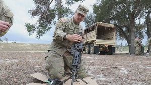 Florida Army National Guard Best Warrior Competition 2024 AT4, 320, M9 Range B-Roll