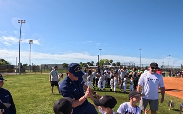 Coast Guard Station Cortez attends Palmetto Little League’s opening day