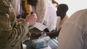176th Soldiers, Kenya Defence Forces provide medical aid to local Kenyans
