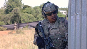 B-ROLL: Justified Accord 2024 participants conduct quick response force drills and react to contact