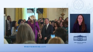 Secretary of State Antony J. Blinken delivers remarks at the 18th annual International Women of Courage Award Ceremony