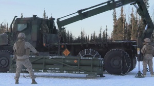 ARCTIC EDGE 2024: Fox 2/14 Marines Conduct HIMARS Drill