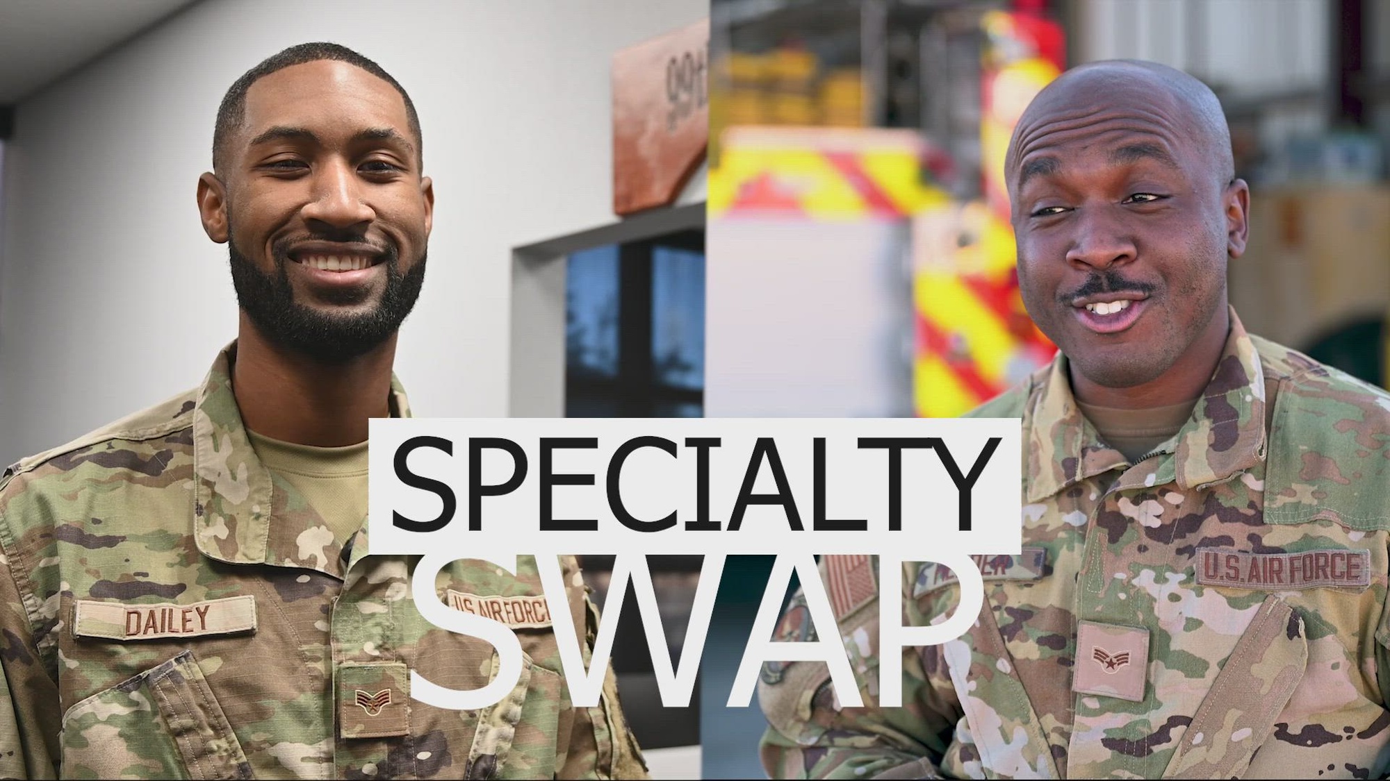 Specialty Swap is a series that provides an opportunity for Airmen to learn about and experience firsthand other career fields within the Air Force.