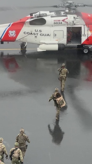 ARCTIC EDGE 24: U.S. Special Operation Forces & Coast Guard Fast-rope Training