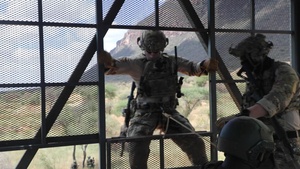 B-ROLL: Justified Accord 2024 special operations participants conduct technical rescue operations