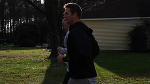 Coast Guardsmen run 100 miles for a mental health mission