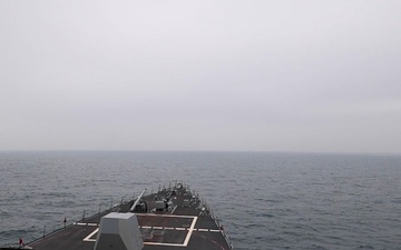 USS John Finn Transits Taiwan Strait