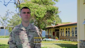 Feature Story: Corporal Elijah Mazzochette Seidel  - Justified Accord 2024