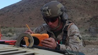 Marines with V1/4 conduct defensive operations during MDMX for SLTE 2-24